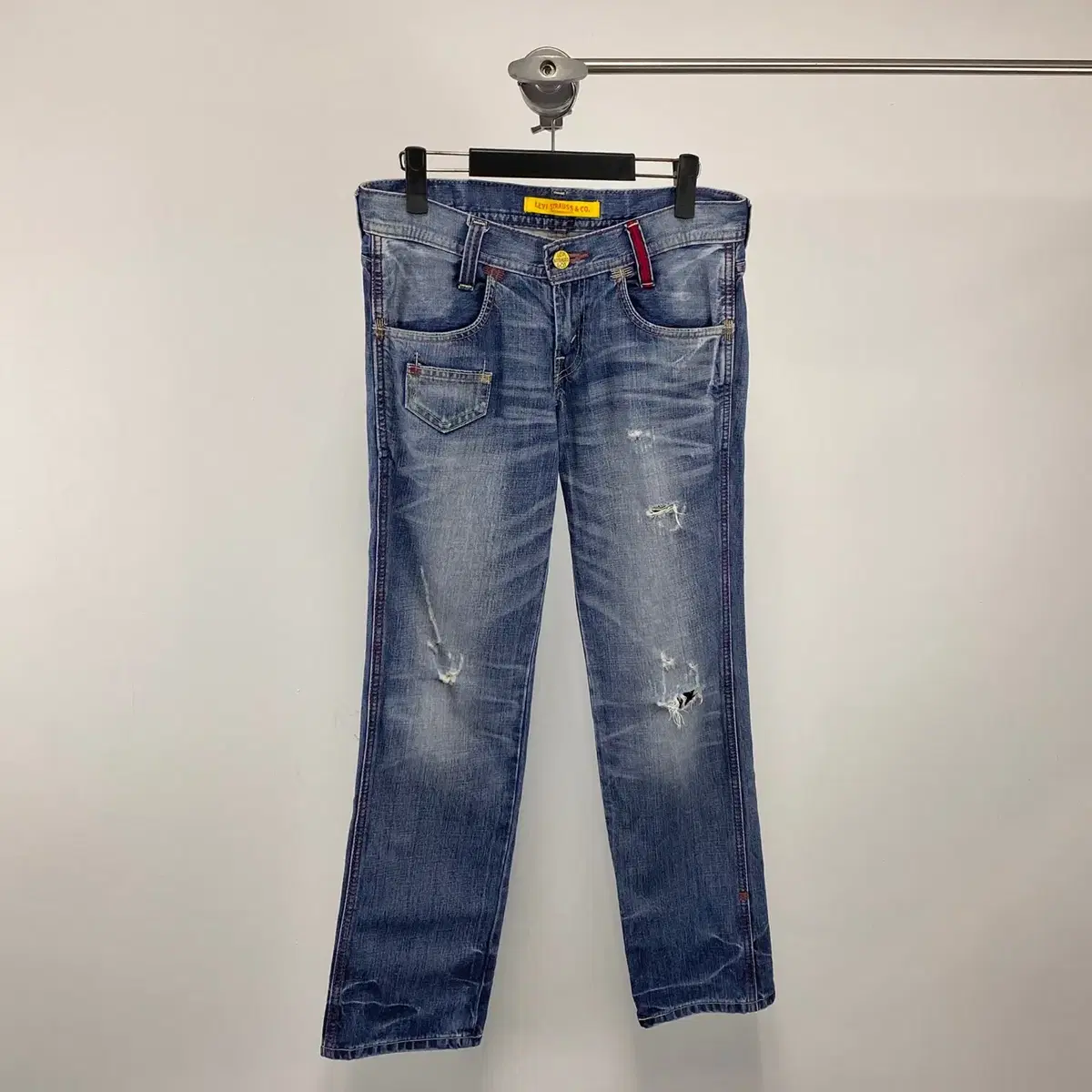 빈티지 LEVI'S 로우 라이즈 데님 팬츠